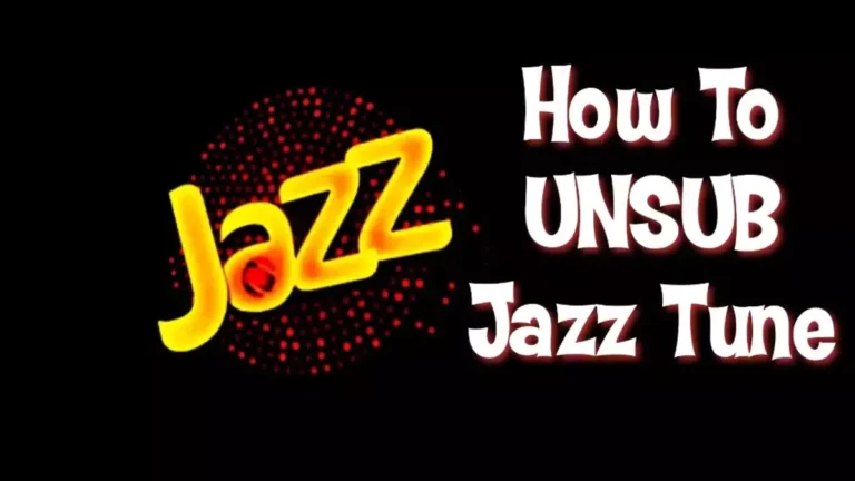 How To Unsubscribe Jazz Tune – Easy Process – 2024