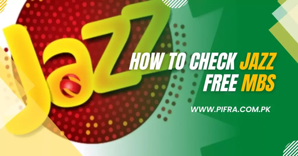 How To Check Jazz Free Mbs