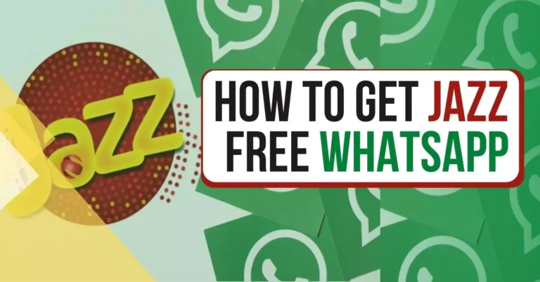 How To Get Jazz Free WhatsApp Monthly Package | Mobilink Limited Time Offer