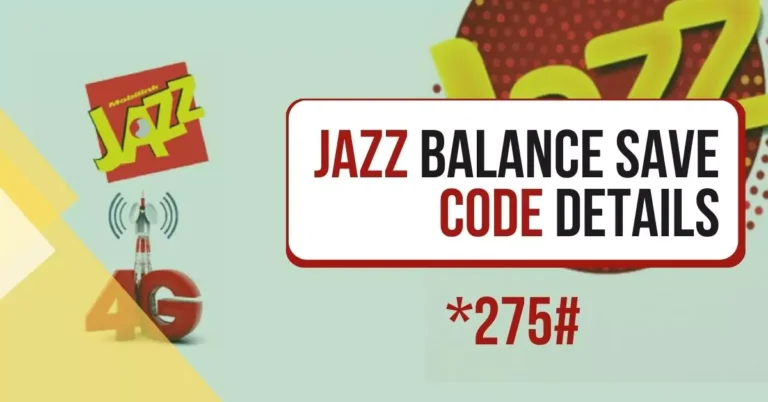 The Jazz Balance Save Code Details | Jazz Ultimate Offer