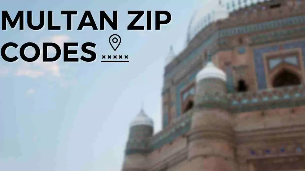 Multan Zip Codes